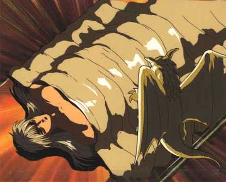 Dark Schneider sleeping. He looks comfy!