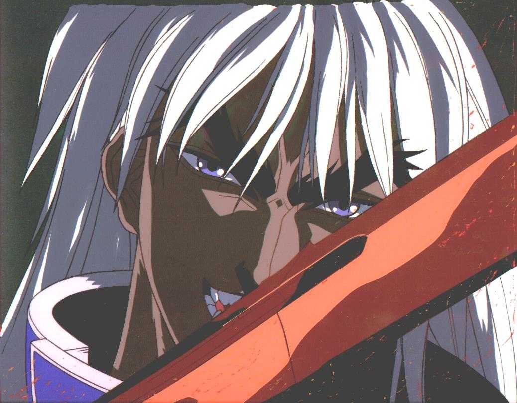 A lick of the blade.