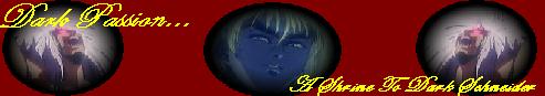 My Dark Passion banner. I made it. ^-^